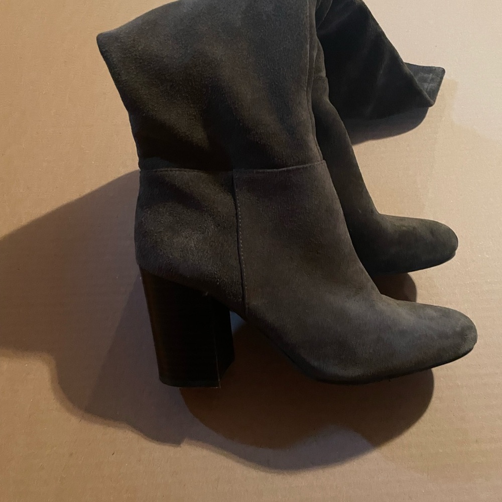 Women’s suede knee high boots